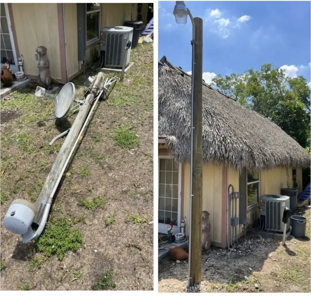 Exterior equipment and property service work